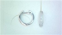 Orecchini Sommer Donna SCATTINI in Oro bianco Zirconia SCATTINI ZIRC PI N/Z 250 - SCATTINI ZIRC PI N/Z 250